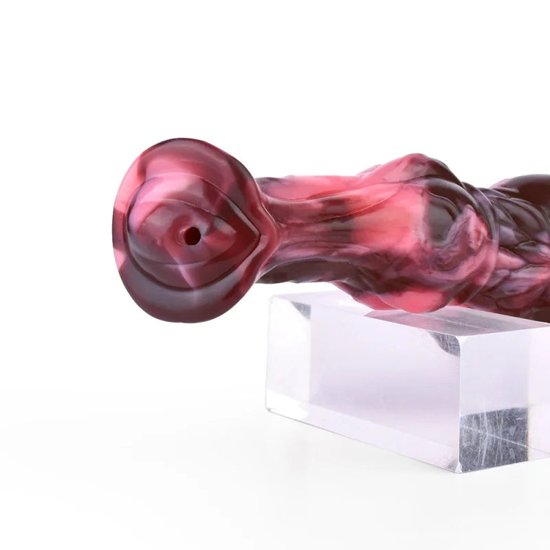 Mixed Color Ejaculation Horse Dildo With Syringe Squirting Penis Suction Cup Dildo Silicone Anal Sex Toys For Men Women buttplug