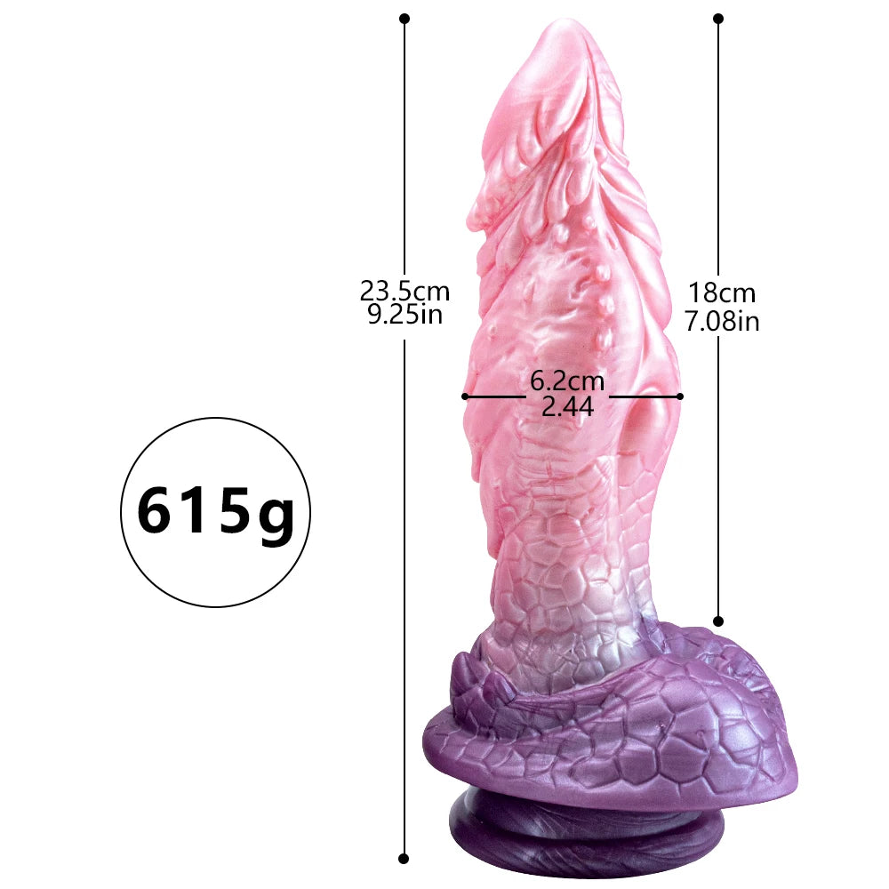 Monster Dragon Dildo Anal Sex Toy Dog Dildo With Suction Cup Soft Silicone Big Penis Butt Plug Dildo for Women Men Masturbation