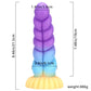 Multicolor Liquid Silicone Fantasy Anal Butt Plug Animal Penis Realistic Dildo Sex Toys For Women Masturbators Erotic Adult Shop