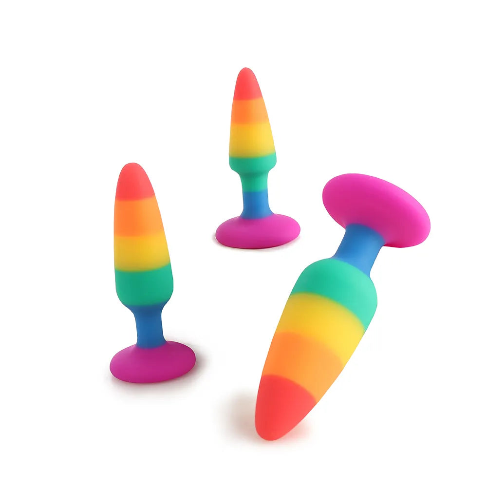 Multicolor Silicone Anal Plug Butt Plug Bdsm Toy Intimate Sex Toys for Adult Games Sextoys Butt Plug Dildo Anal Dilator