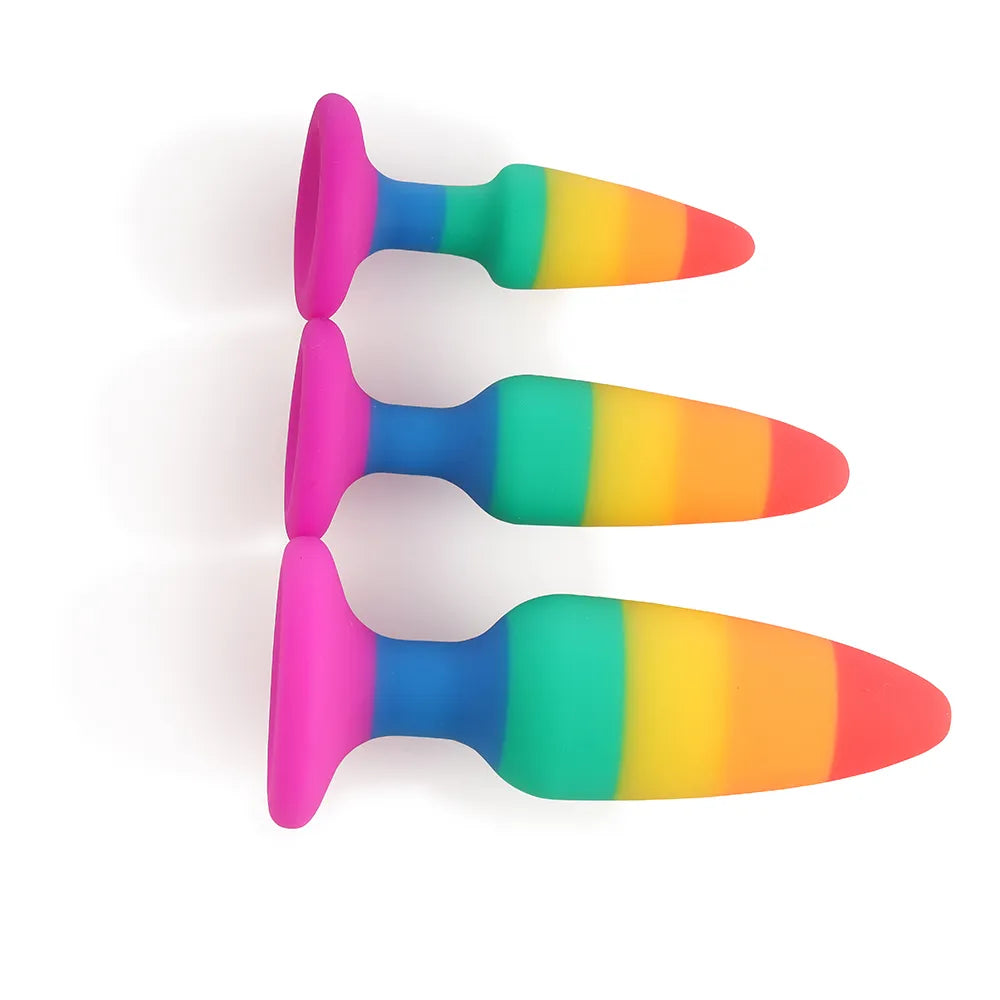 Multicolor Silicone Anal Plug Butt Plug Bdsm Toy Intimate Sex Toys for Adult Games Sextoys Butt Plug Dildo Anal Dilator