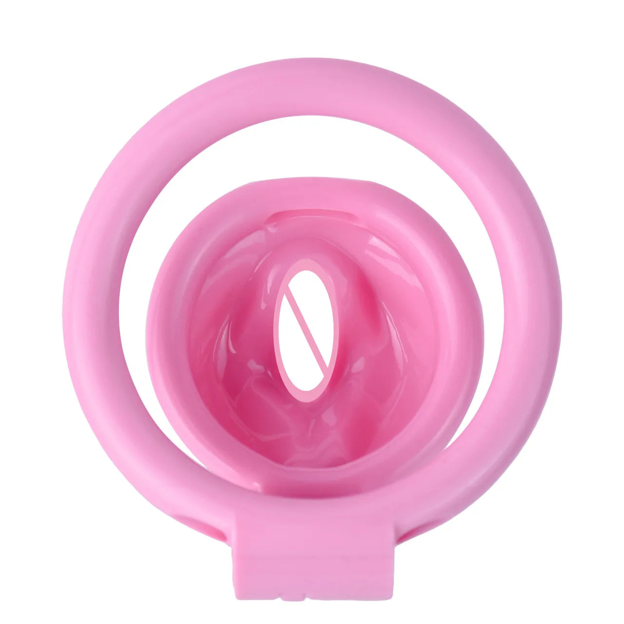 NEW Pink Chastity Cage for Male Sissy Bondage Penis Lock Devices with 4 Size Cock Rings Slave Training Sex Toys for Man Gay 18+