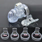 Natural Resin 3D Male PA-hook Chastity Cage Men Chastity Lock Device Penis Sleeve Bdsm Sex Toys for Men Sexy Product