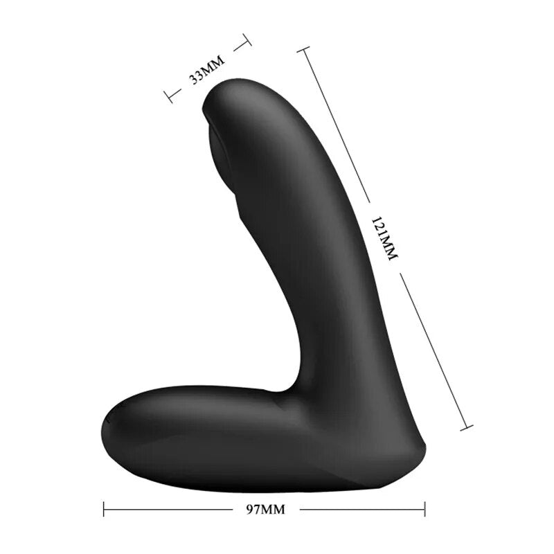 New 12-frequency Silicone Male Prostate Massage Vibrator Anal Sex Toys For Men Pulsing App Remote Control Butt Plug Masturbator