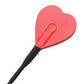 New 21.26" Heart Shape Riding Crop Leather Bondage Paddle Horse Whip Adult Sex Toy Flirt Spanking Whip BDSM Sex Aid Product