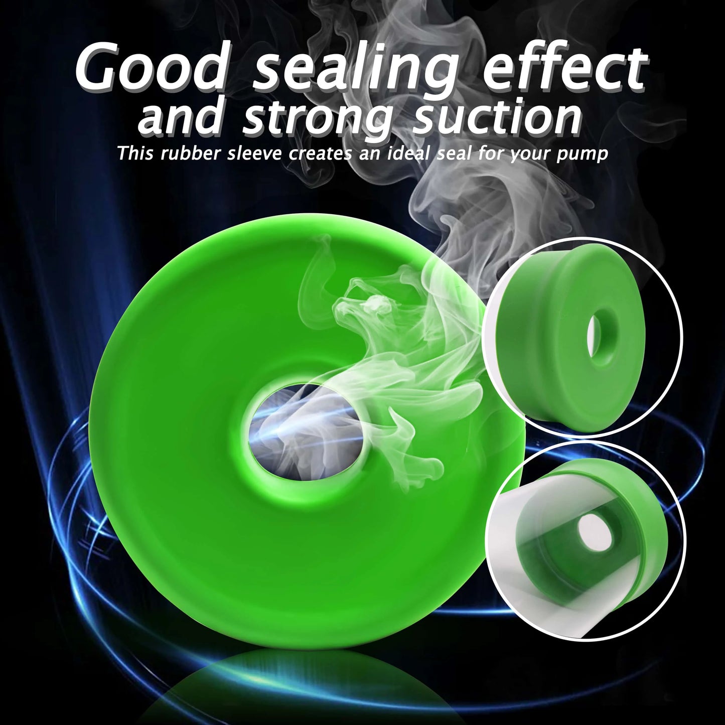 New 5 Colors Silicone Replacement Penis Pump Sleeve Cover Rubber Seal For Penis Enlarger Device SM Bondage Sex Toys For Man 18+