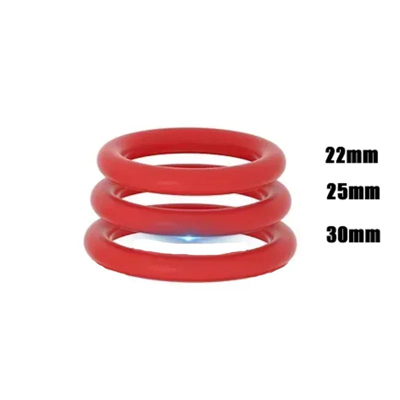 New 6pcs Silicone Penis Ring Ejaculation Delay Cock Rings Dick Erection Cockring Male Chastity Adult Sex Toys for Men