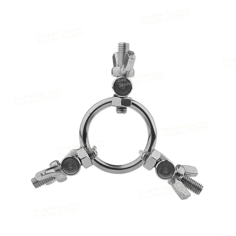 New Adjustable Urethral Plug Rods Penis Dilator Bdsm Glans Cock Rings Sex Toys For Men Masturbators Male Chastity Cage Device