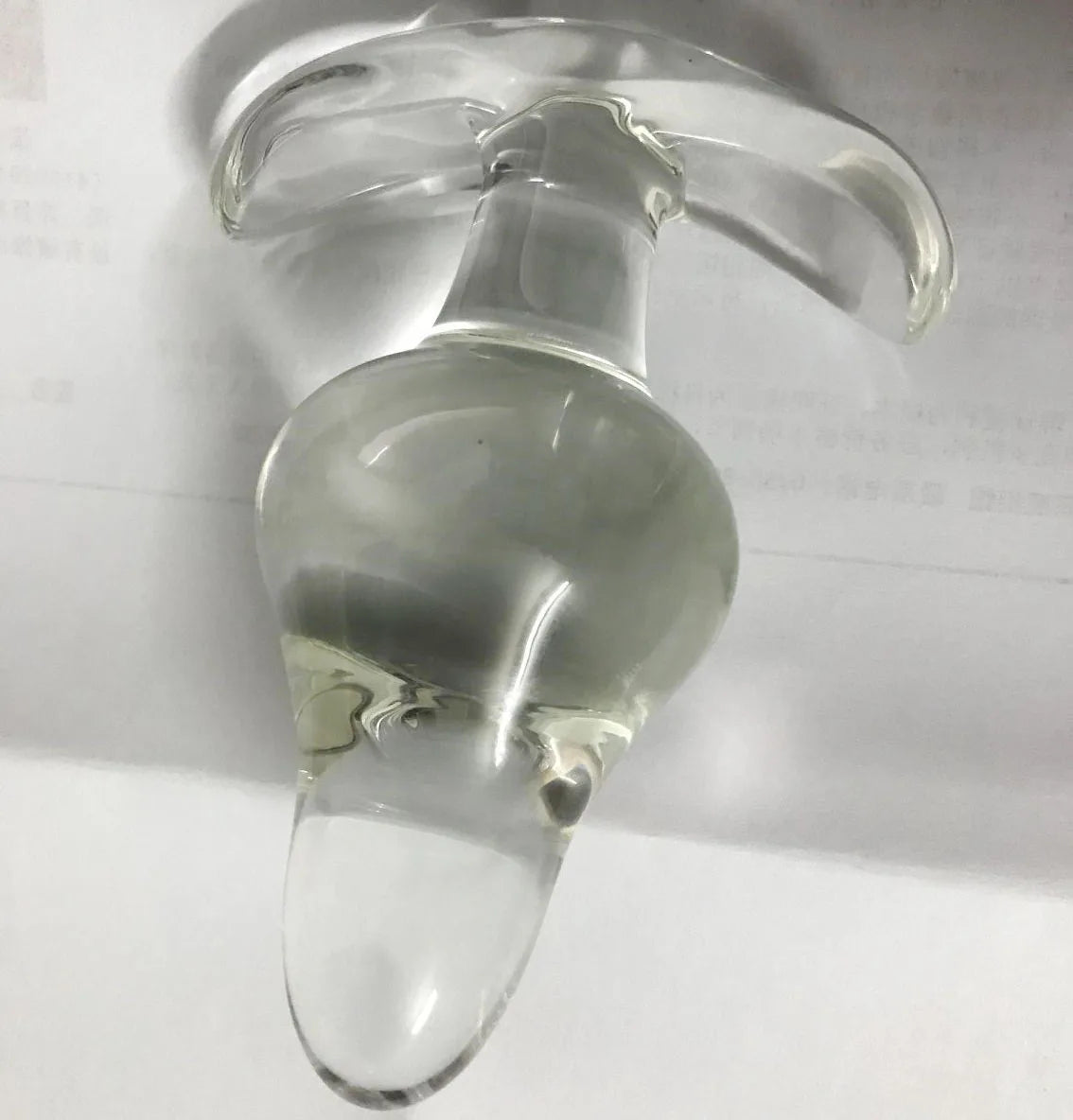 New Anchor Style Glass Anal Plug Prostate Massage Anal Balls Expander Butt Plug Glass Anal Dildo Sex Products For Couples