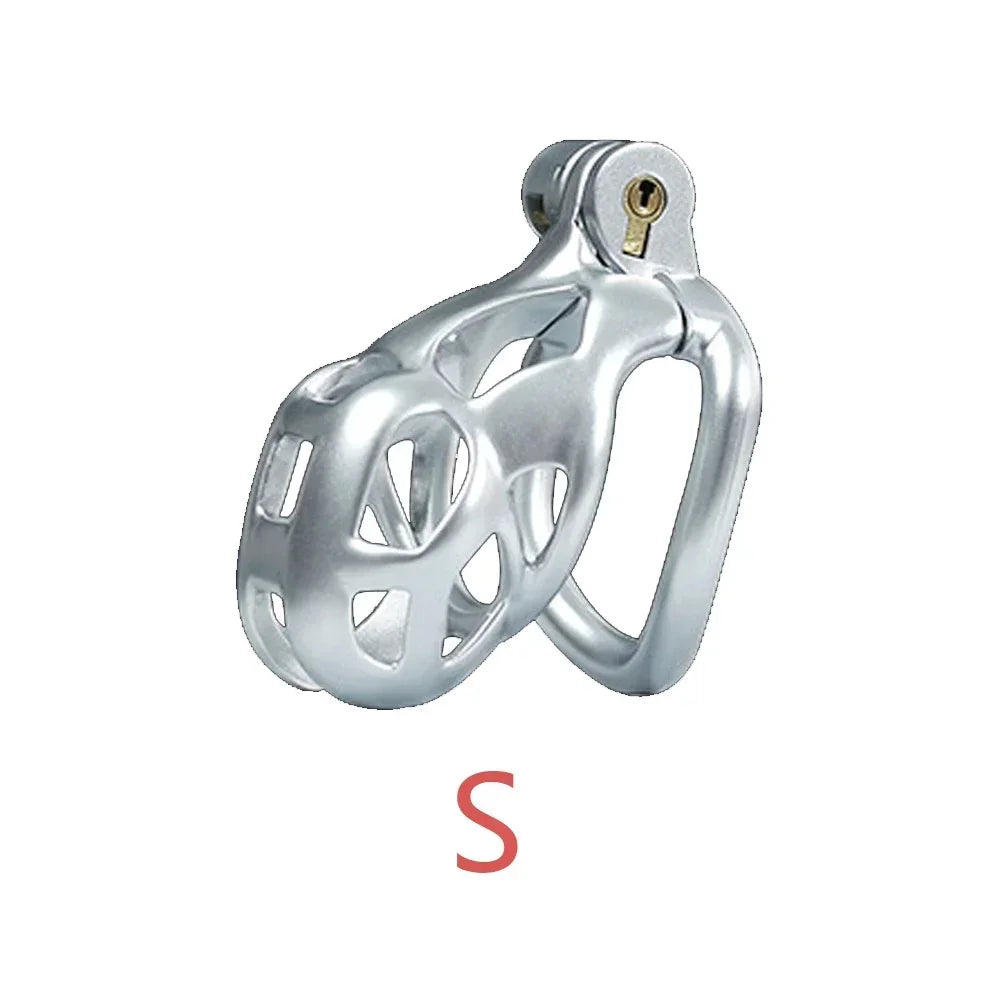 New Cobra Chastity Cage Device Male Penis Lock with 5 Size Base Cock Rings and Urinary Catheter Adult Games Sex Toys for Men Gay