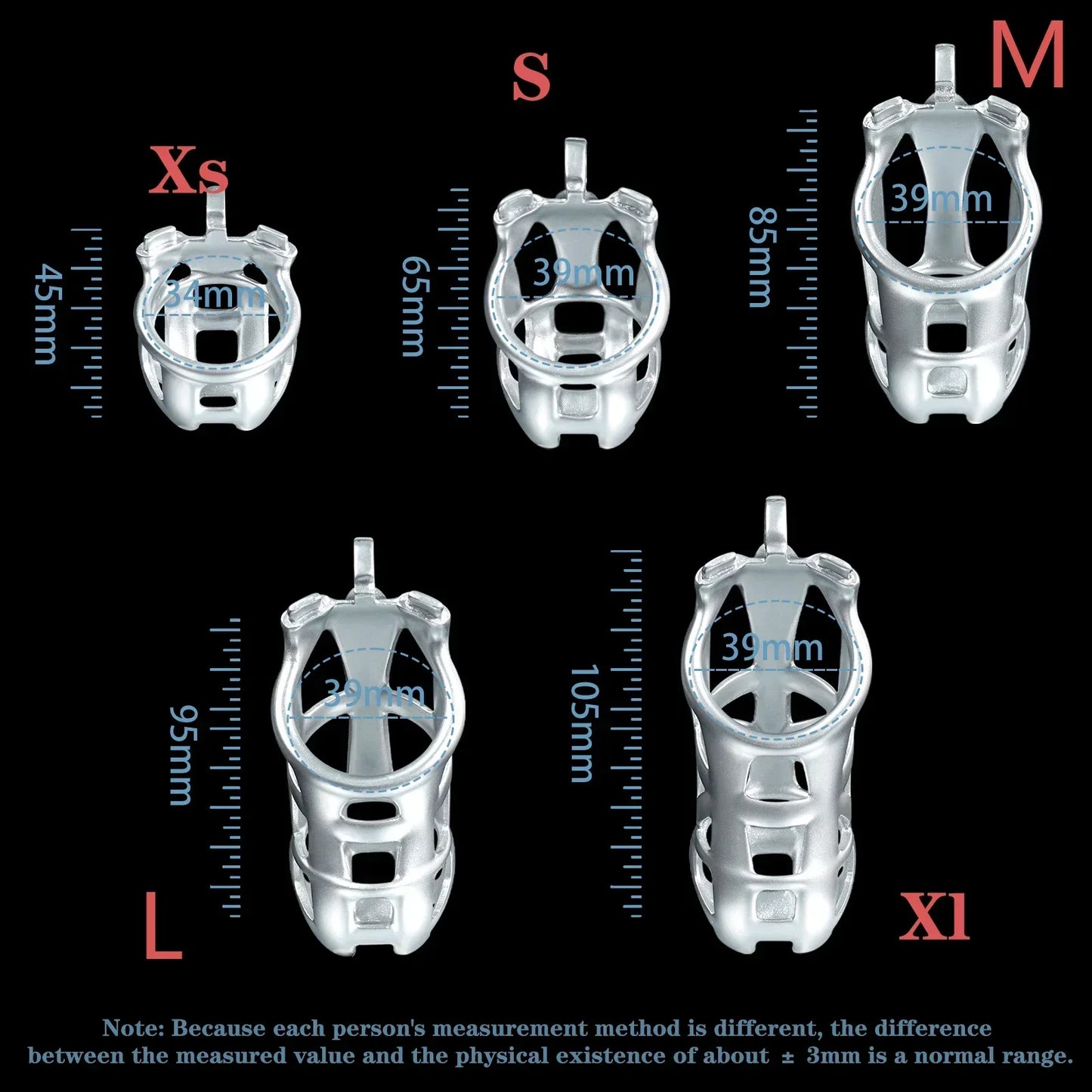 New Cobra Chastity Cage Device Male Penis Lock with 5 Size Base Cock Rings and Urinary Catheter Adult Games Sex Toys for Men Gay