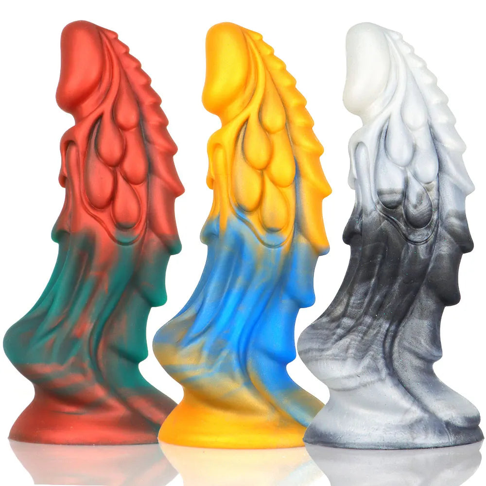 New Color Silicone Dragon Dildo Huge Penis Sex Toys for Women Big Size Dick Soft Monster Dildos Adult Anal Toys Sexy Products
