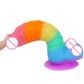 New Colorful Realistic Dildos Strapon Dildo for Women Sex Toys Adult Toy Rainbow Penis with Suction Cup Woman Erotic Sextoy Dick