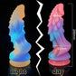 Colourful Luminous Dildos Huge Dragon Monster