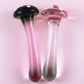 New Crystal Mushroom Penis Glass Men's Women's G-Spot Anal butt plug Beads Masturbation erotic Expander adults Sex toys Products