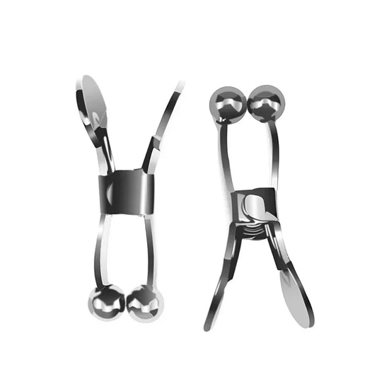 New Design Nipple Clamps Stainless Steel Breast Stimulator Clip Nipple Accessories Bondage Slave Sexy Toys For Adults 18 Female