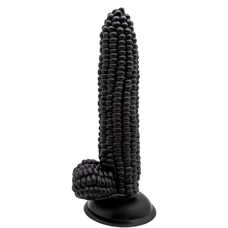 Vegetable Corn Female Dildo with Suction Cup