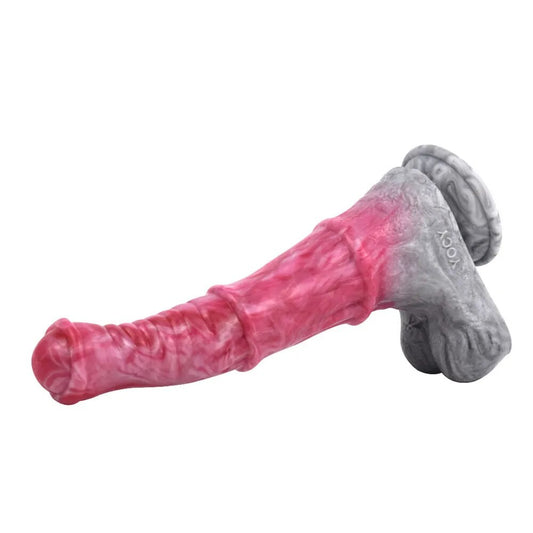 New FAAK Large Anal Dildo Horse Fake Penis Gory Raw Meat Color Fantasy Sex Toys For Couples Liquid Silicone Big Dick With Sucker