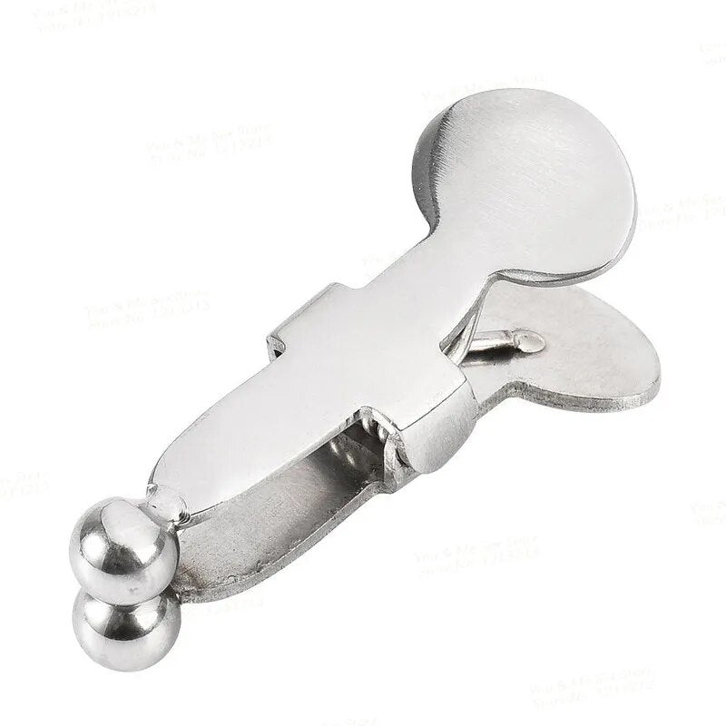 New Female Stainless Steel Nipple Clamp Slave Stimulator Metal Nipple Clips Breast Bondage Restraint Fetish Sex Toys For Woman