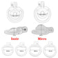 New Flat Chastity Cage Sissy정조대Penis Lock with 4 Size Cock Rings SM Sissy Chastity Device Male Bondage Belt Sex Toys for Men Gay