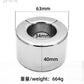 New Heavy Stainless Steel Magnetic Penis Ring Metal Scrotum Pendant Ball Stretcher Men Cock Exerciser Sex Toys Male Masturbator