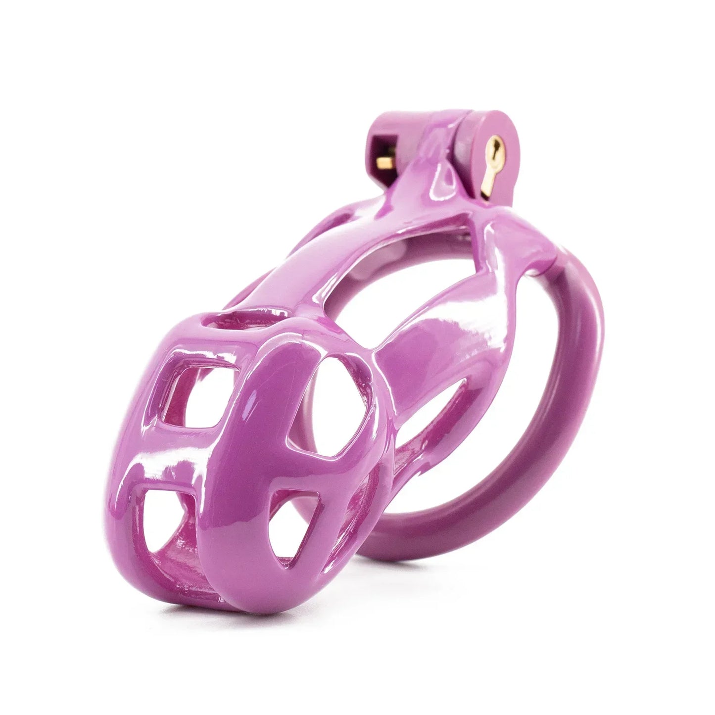 New High Quality Pink ABS Male Chastity Cages Penis Abstinence Anti-Cheating Cock Cage with 4 Sizes Rings Male Sex Toys 18+ 정조대