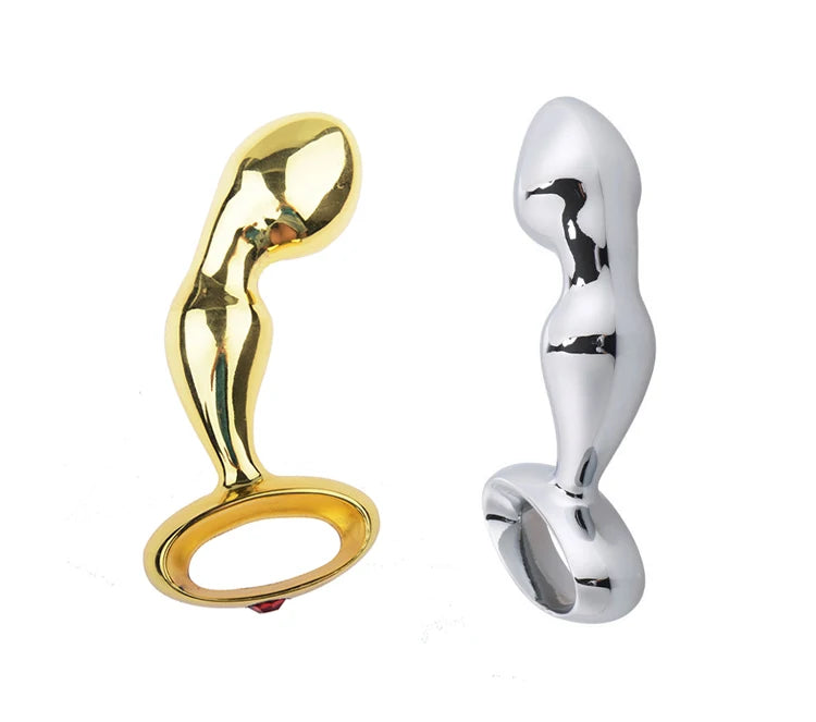 New High Quality Stainless Steel Anal Plug Metal Prostate Massage Wand Butt Plug Sex Toys for Men Women Gay Erotic Adult Product