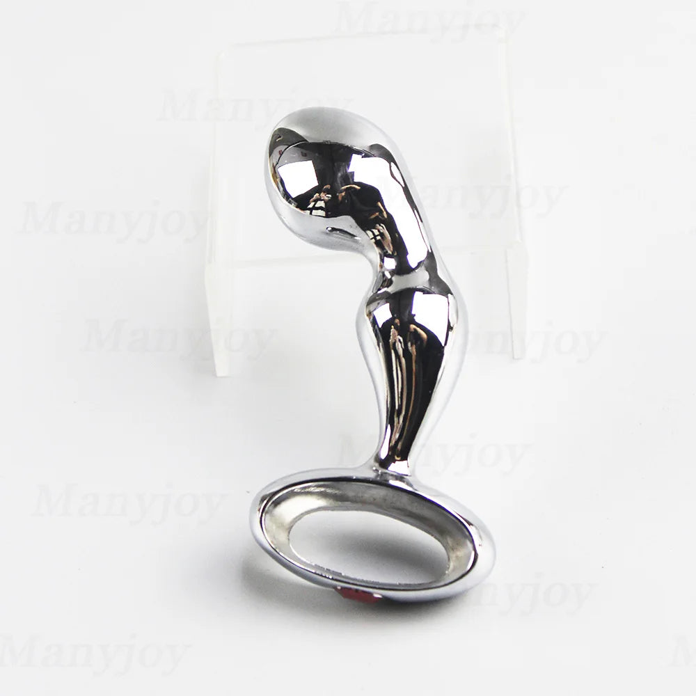 New High Quality Stainless Steel Anal Plug Metal Prostate Massage Wand Butt Plug Sex Toys for Men Women Gay Erotic Adult Product