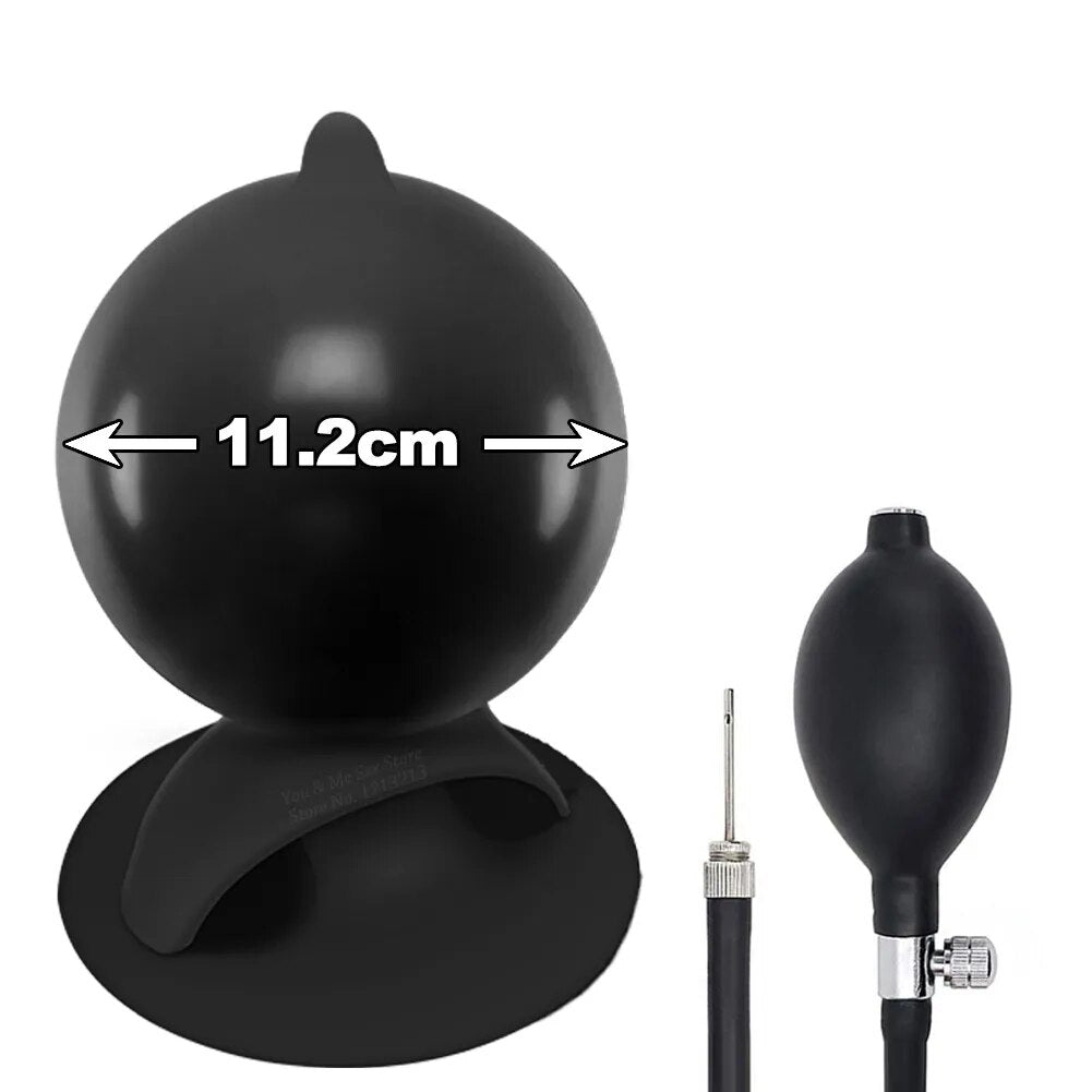 New Inflatable Anal Dildo Suction Cup Big Butt Plug Vaginal Expander A GXLOCK Store New Inflatable Anal Dildo Suction Cup Big Butt Plug Vaginal Expander A GXLOCK Store