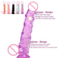 New Large Jelly Dildos with Huge Suction Cup Spiral Stripes G-spot Vaginal Stimulation Female Masturbator Sex Toys for Women Gay