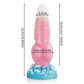 Luminous Anal Plug Huge Soft Silicone Dragon Monster Dildos