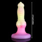 New Luminous Anal Plug Soft Wolf Dog Dildos for Women/Men Butt Plug with Suction Cup Silicone Dragon Dildo Anal Sex Toys