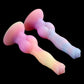 New Luminous Anal Plug Soft Wolf Dog Dildos for Women/Men Butt Plug with Suction Cup Silicone Dragon Dildo Anal Sex Toys