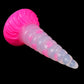 New Luminous Anal Toy Huge Silicone Screw Thread Anal Plug G-Spot Massage Dildo for Anal Glowing In Dark Sex Toys for Women