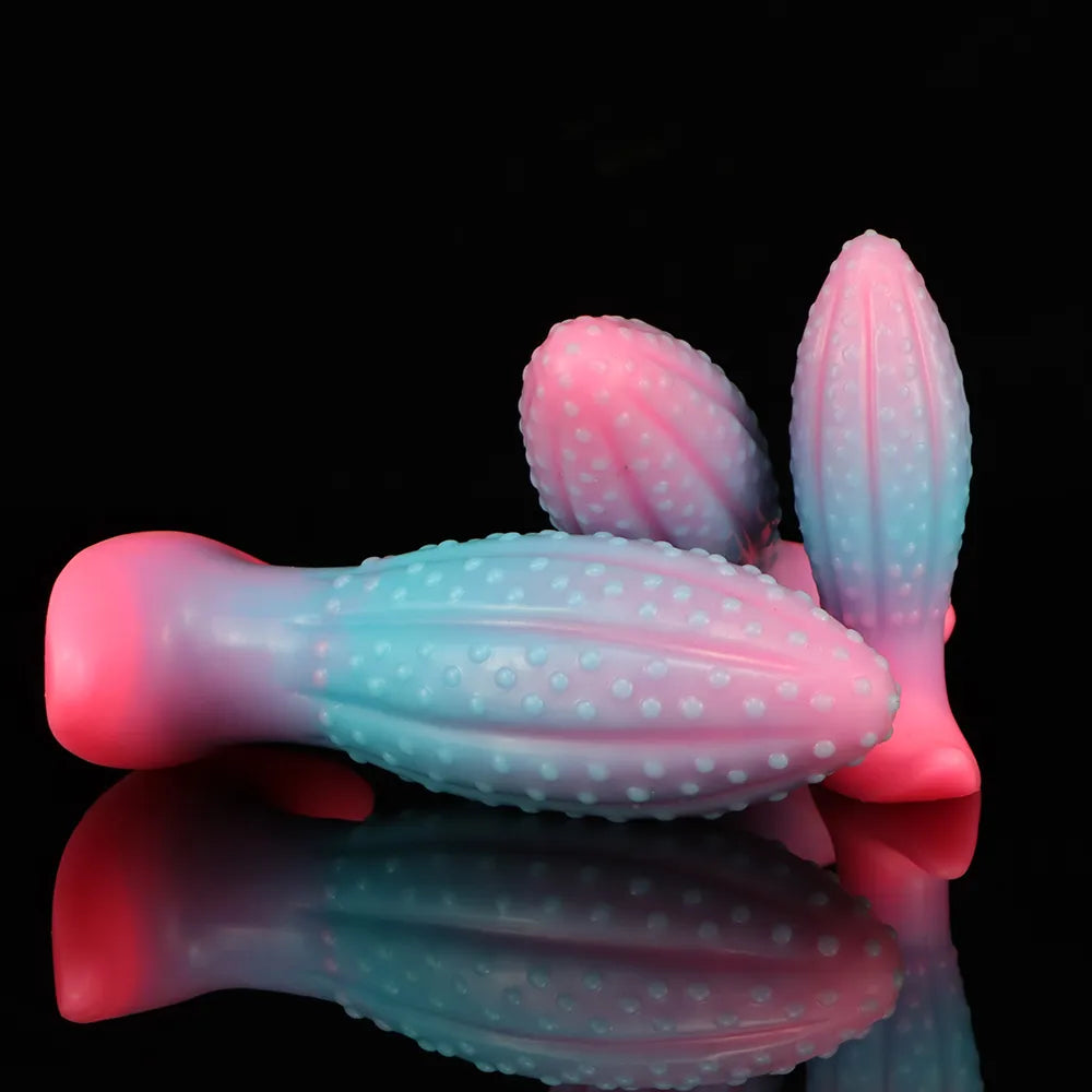 New Luminous Anal Toys Cute Soft Buttplug Female Masturbator Sex Toys For Women Skin Feeling Anal Plug Silicone Anal Dildos