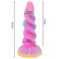 New Luminous Anal Toys Huge Dragon Dildos Glowing Monster Penis Colourful Butt Plug Soft Dildo with Suction Cup for Women Men