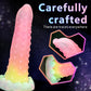 New Luminous Dildos Anal Toys Colourful Glowing Dragon Penis Huge Monster Dildo with Suction Cup Butt Plug Sex Toys for Women