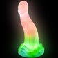 New Luminous Dildos Anal Toys Colourful Glowing Dragon Penis Huge Monster Dildo with Suction Cup Butt Plug Sex Toys for Women