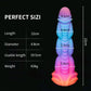 New Luminous Dragon Dildos Huge Anal Butt Plug Soft Monster Dildo G-spot Masturbation Suction Cup Adult Sex Toys for Women/Men