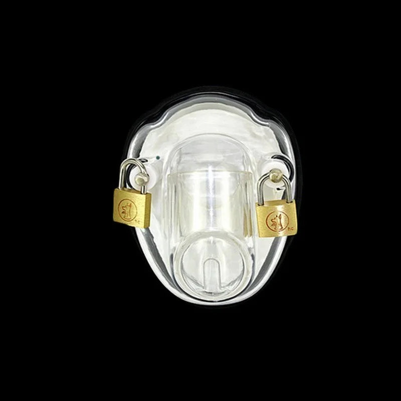 New Male Chastity Cage Full Surrounded Bowls Style Penis Cage Chastity Device Lock Sex Toys for Men Erotic Toys Adults Products