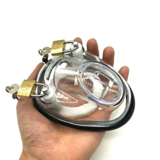 New Male Chastity Cage Full Surrounded Bowls Style Penis Cage Chastity Device Lock Sex Toys for Men Erotic Toys Adults Products