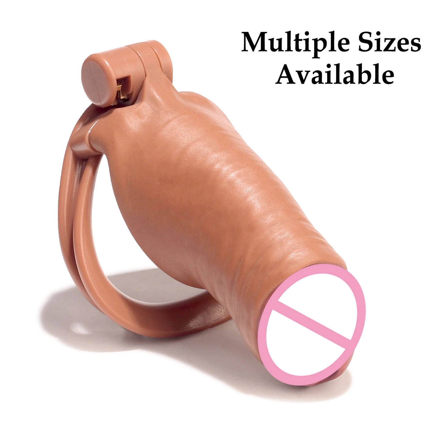 New Male Lightweight Small Chastity Cage Device 4 Cock Rings Set Mini Penis Cage Ball Lock Bondage Trainer Belt Slave SexToy Man