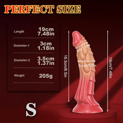 New Monster Dildos for Women Adult Sex Toys Butt Plug Realistic Dildo with Suction Cup Huge Silicone Fake Penis for Anal Toys