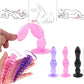 New Player Gentle Anal Beads Jelly Anal Plug Prostate Massager Silicone Adult Sex Toys For Woman Men Gay Erotic Product