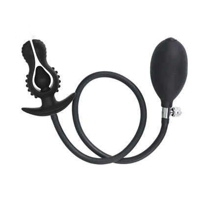 New Prickly Inflated Anal Plug Separate Pump Expandable Big Buttplug Prostate Massager Anus Dilator Ass Dildo Sex Toys for Men