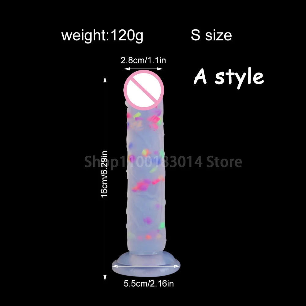 New Realistic Dildos Sexy Toy For Men Woman Erotic Jelly Dildo With Super Strong Suction Cup Big Anal Plug Masturbator Huge Dick