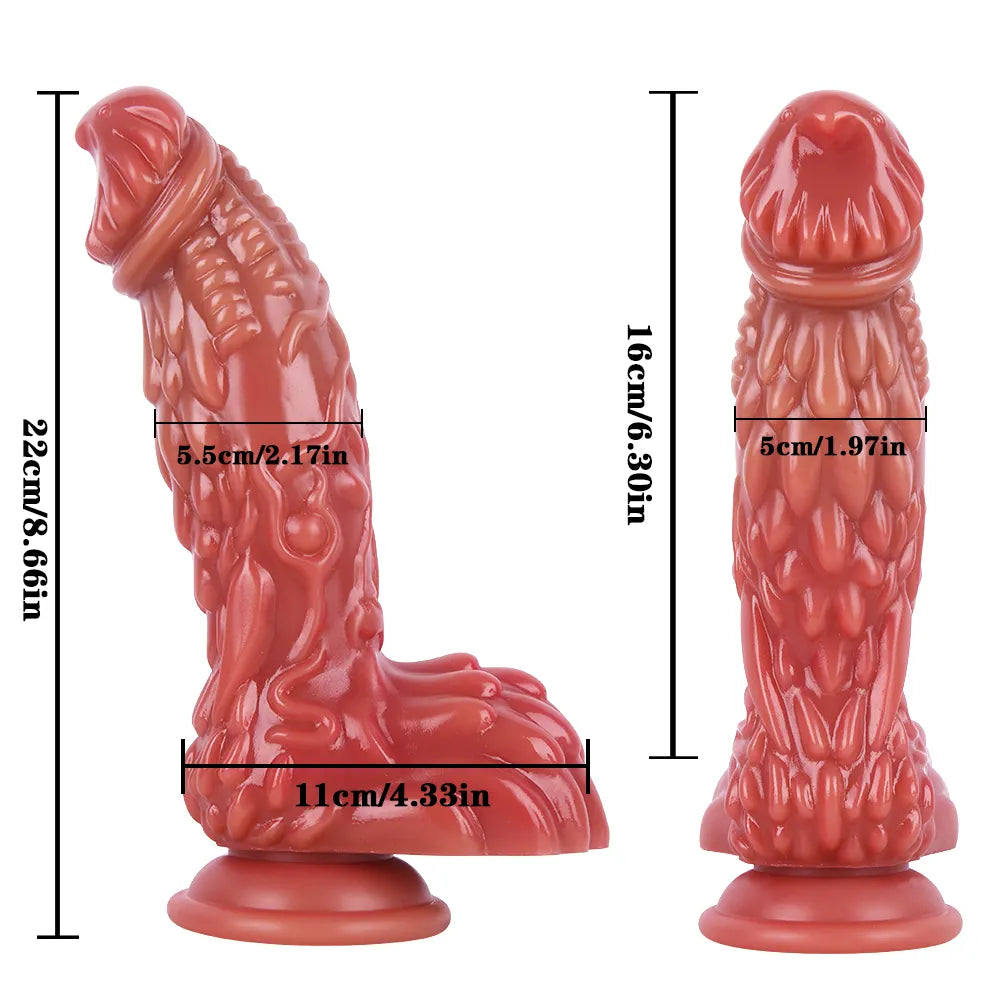 Female Realistic Silicone Dildo Vaginal G-Spot