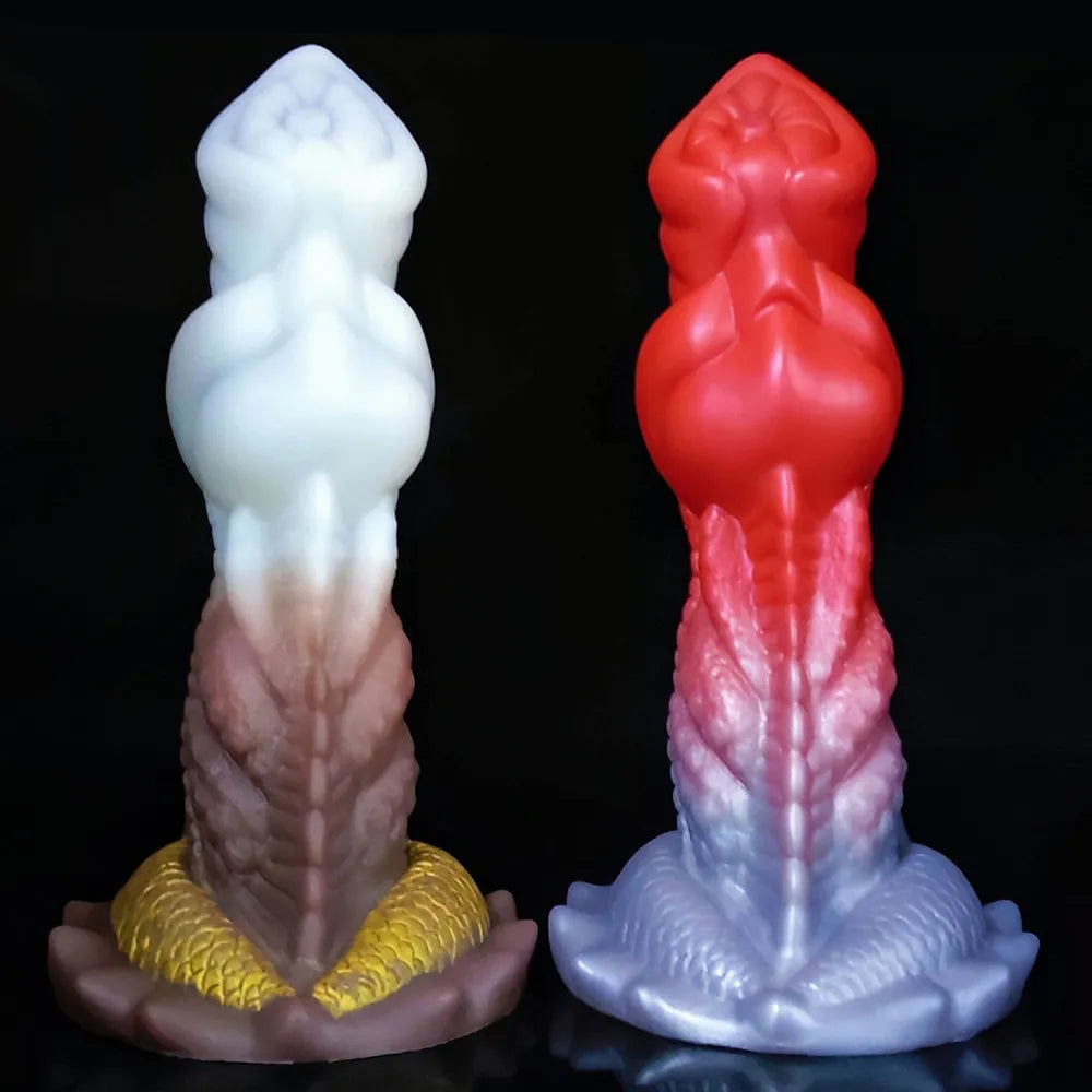 New Silicone Monster Dildo Strong Suction Cup Anal Dildo Soft Anal Plug Dragon Dildo Prostate G-spot Stimulation Adult Sex Toys