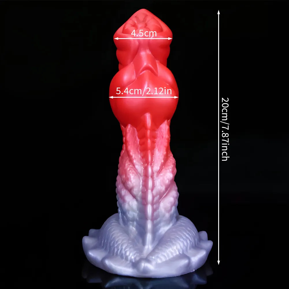 New Silicone Monster Dildo Strong Suction Cup Anal Dildo Soft Anal Plug Dragon Dildo Prostate G-spot Stimulation Adult Sex Toys