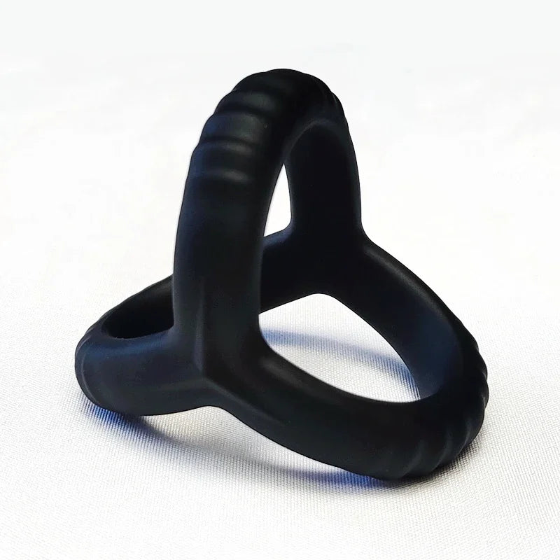 New Silicone Penis Ring Male Delay Ejaculation Cock Rings Masturbator Cockrings Sex Toys for Men Chastity Cage